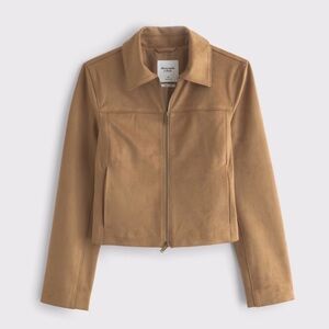 Abercrombie Women's Suede Jacket size XL BNWT